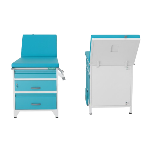 Examination Couch With Cabinet - Image 2